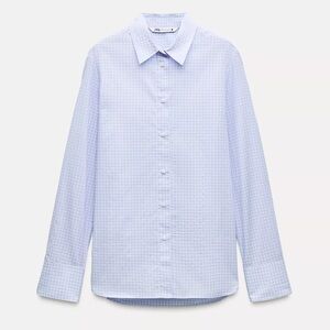 Zara Light Blue Women’s shirt, Size L